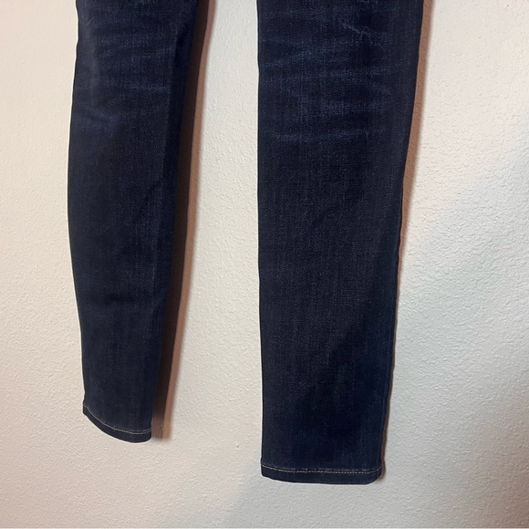 Madewell 9” High-Rise Skinny Jeans Size 26 Dark Wash - Picture 9 of 13